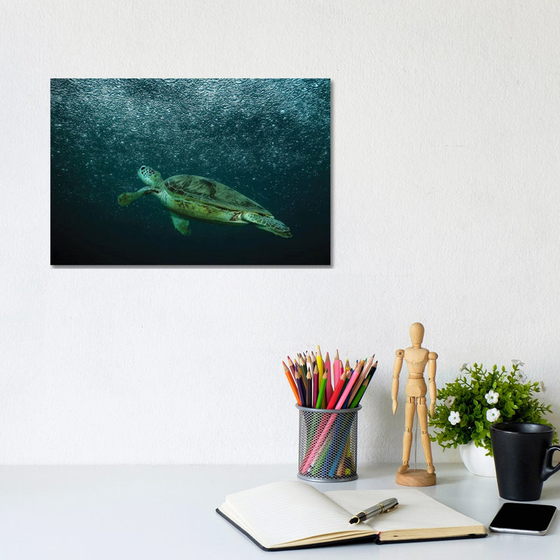 Rain 1 Piece Wrapped Canvas Wall Art, 20.32 cm H x 30.48 cm W