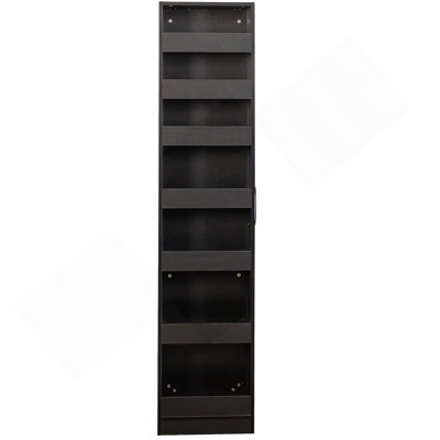 7 Tier multi-functional pull-out multi-tier storage Single-sided open shelf for Kitchen, Living Room & Narrow Spaces