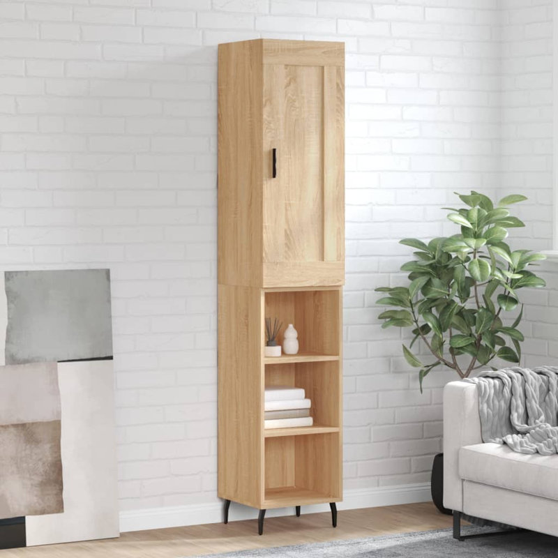34.5 cm W Highboard, Sonoma Oak