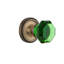 Classic Rosette with Waldorf Emerald Door Knob-346115939-346115967