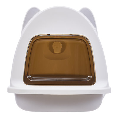 Polyethylene Plastic Litter Box with Scoop