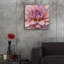 Art mural en verre épique «Soft Wall Flower 2» par Alonzo Saunders, 24 po x 24 po-117482181