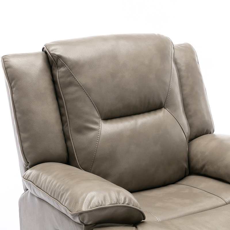 Fauteuil de cinéma inclinable et berçant, Gris