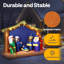 Crèche de Noël d'extérieur gonflable 8 pi Emila