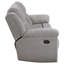 Canapé inclinable gris Sebring