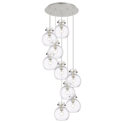 Luminaire suspendu 9 lumières Amrith