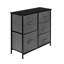 Commode double 5 tiroirs Odera