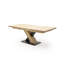 Justis Oak Solid Wood Dining Table-40532029-40532030