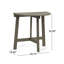 Table bistro pliante d'extérieur en bois d'acacia