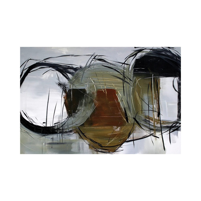 Groove by Jane M. Robinson - Print on Canvas, Wrapped Canvas, 20.32 cm H x 30.48 cm W