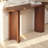 Haven 60" Brown White Oak Console Table – Modern Entryway Sofa Table-417739770