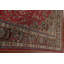 Tapis unique en laine rose 9 pi 10 po x 12 pi 6 po années 1960 Bowmansville