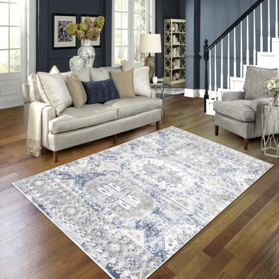 Tapis rectangulaire Jeannell