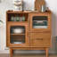 Petite armoire latérale minimaliste pour le salon-310327394
