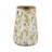 6.3X4.5X7.1" Round Ceramic Pitcher Vase With Multi-Colored Floral Motifs-1170565300-1170565303