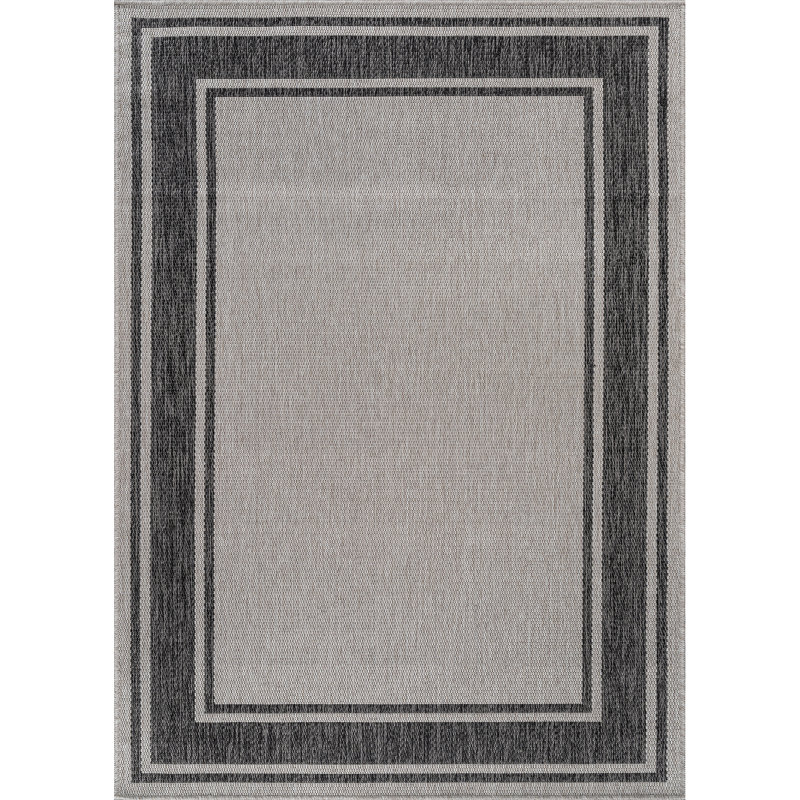 Tapis géométrique intérieur / extérieur, Rectangle 9' x 12'