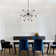 Freddrick 12 - Light Dimmable Sputnik Sphere Chandelier