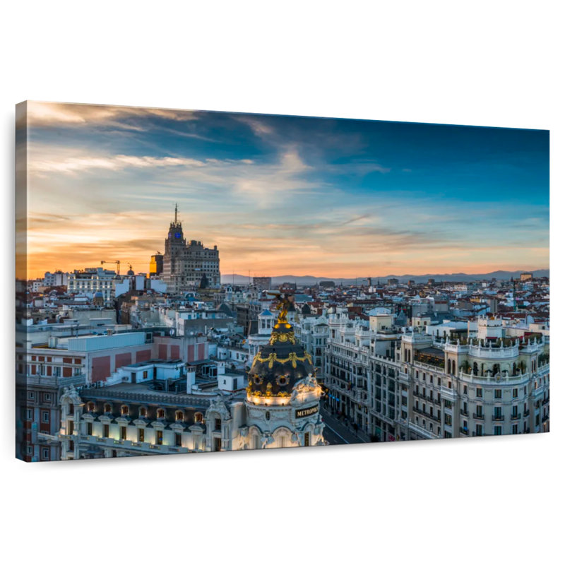 Sireci Madrid Dusk Skyline