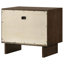 Table de chevet 2 tiroirs Hemlock
