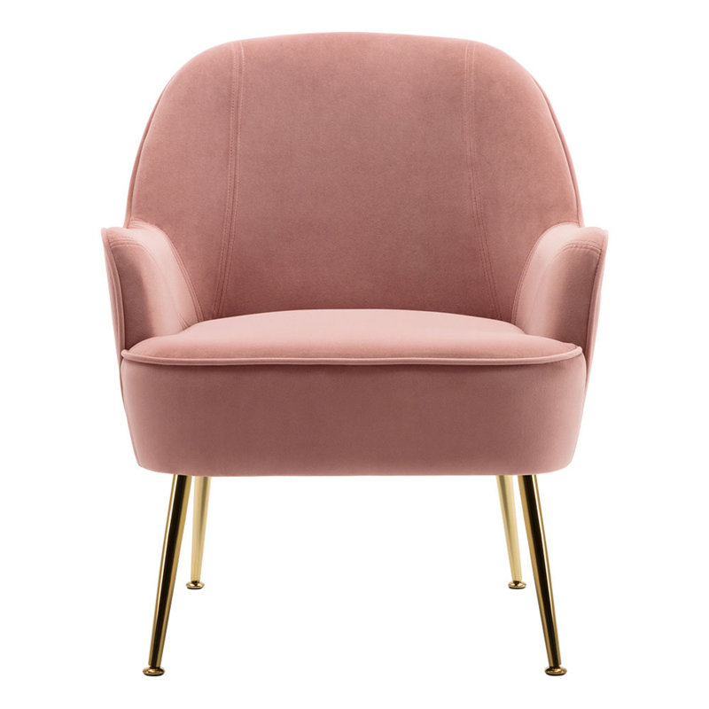 Abbygayl Velvet Armchair