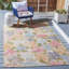 Tapis d'intérieur / extérieur à motif floral Laforet-1143131614