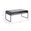Table basse en béton gris et noir - Design moderne et élégant de 36,03 lb avec une construction durable