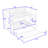 Asah Full over Full Bunk Bed with Built-In Ladder , Trundle Bed Included-2055427783