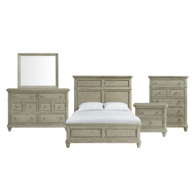 Ensemble de chambre à coucher 5 pièces Edyth