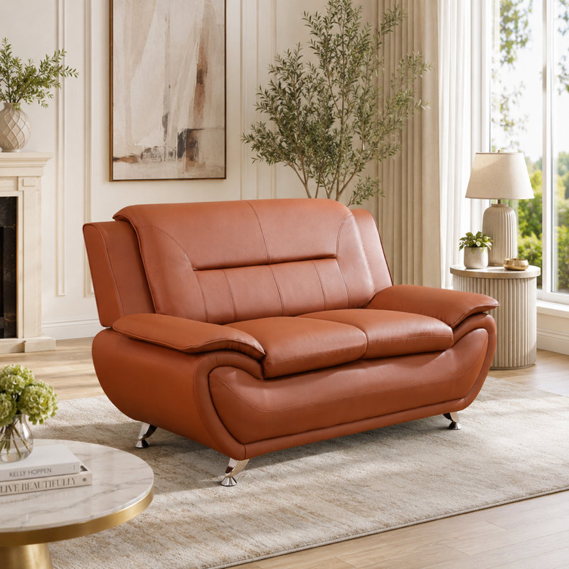Causeuse Modern, Brun