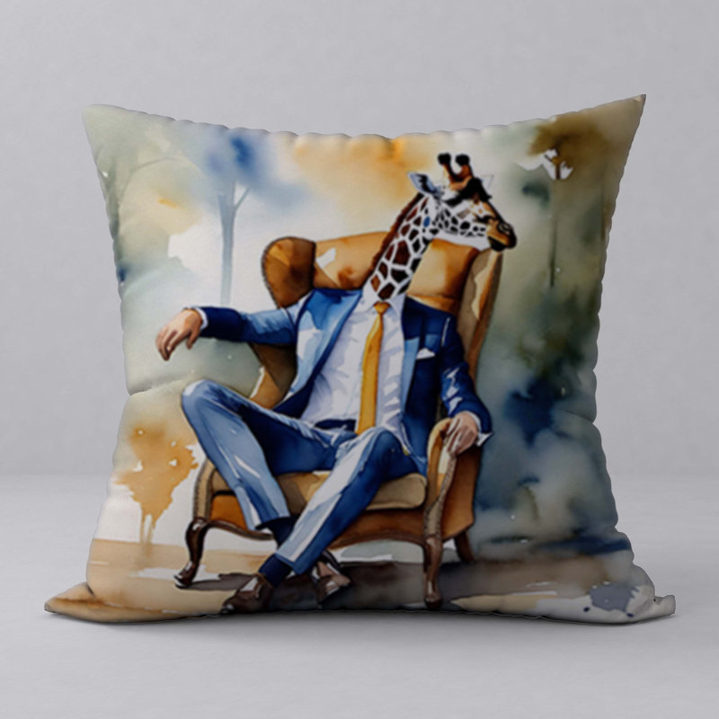 Reversible Throw Pillow