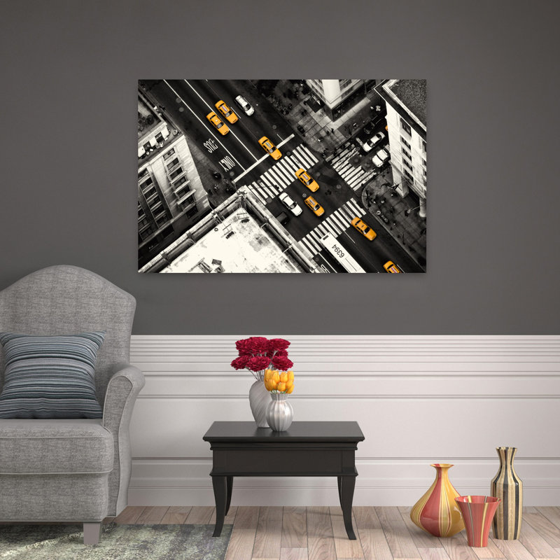 Art contemporain contemporain abstrait zébré, H 48 po x l 32 po