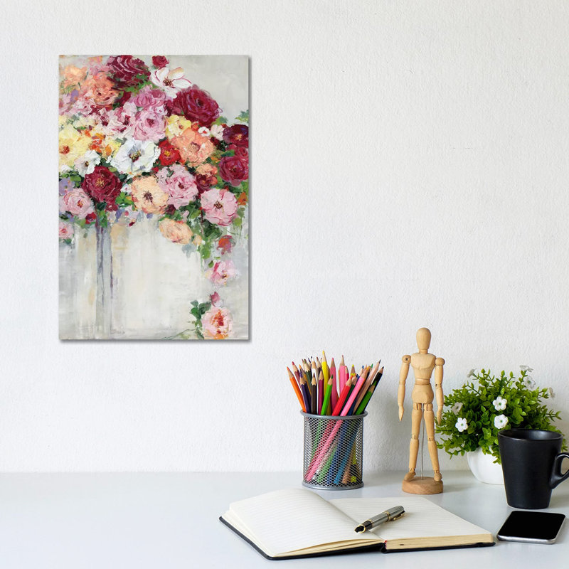 Summer Charm by Sally Swatland - Wrapped Canvas Painting, 20.32 cm H x 30.48 cm W