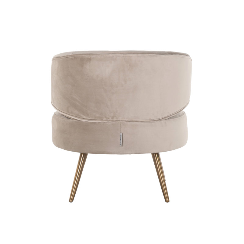 Hazel Upholstered Dining Chair, Brown