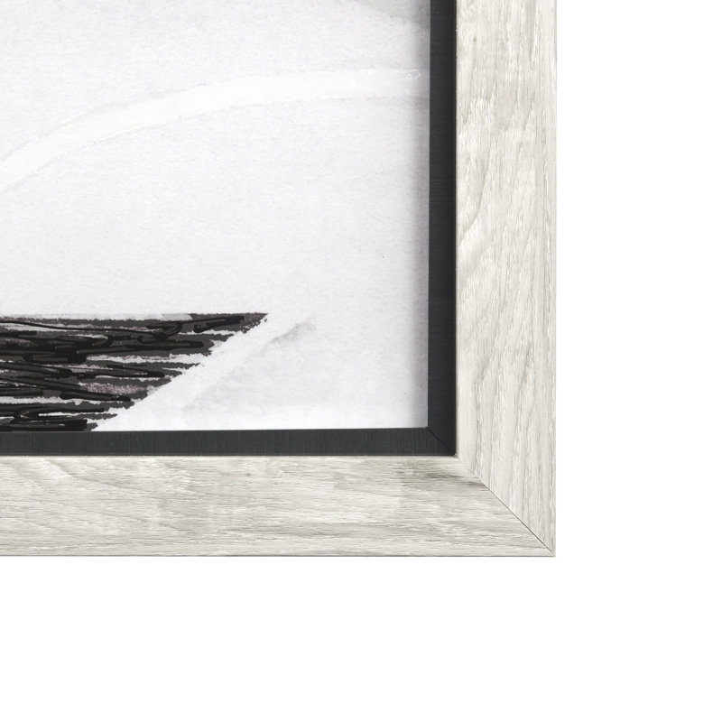 Se Promener I a Hand Embelished Textured Framed Art Print Matted under Glass