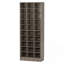 Armoire de rangement à chaussures en bois à 10 niveaux avec 30 casiers-698709148
