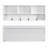 Curnin 4 - Hook Wall Mounted Coat Rack-1361859743