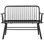 Banc en bois massif Sireen
