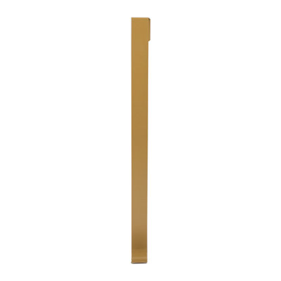 14" Matte Gold Over the Door Christmas Wreath Hanger
