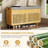 Shoe Storage Bench, Bamboo Entryway Bench