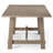 Maven Lane Yves Rustic Rectangular Wooden Dining Table-114663945