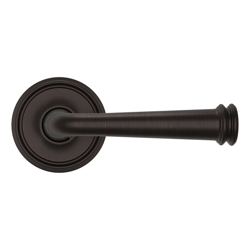 Door Lever with Round Rosette Multipack