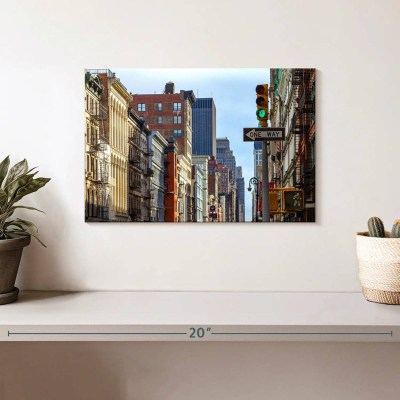 Soho In NYC, 8" H x 12" W
