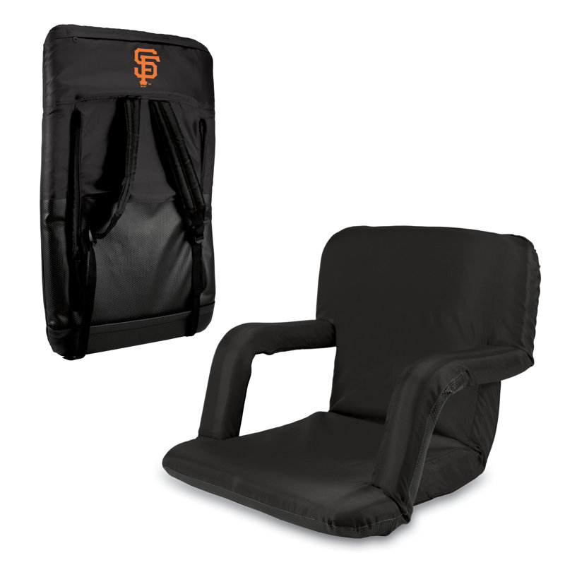 NFL Digital Print Ventura Reclining Stadium Seat, Black