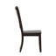 Fortville Solid Wood Cross Back Side Chair-1355638661