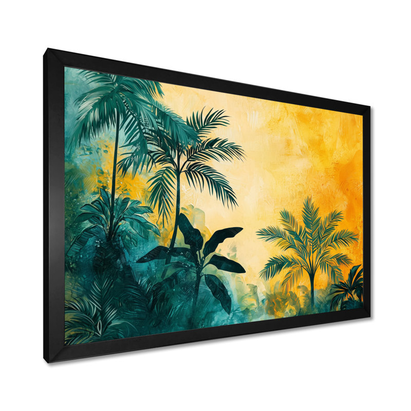 Art mural sur toile Commings, Reproduction encadrée d'une seule photo, H 30 po x l 40 po, Noir, noir, noir, noir