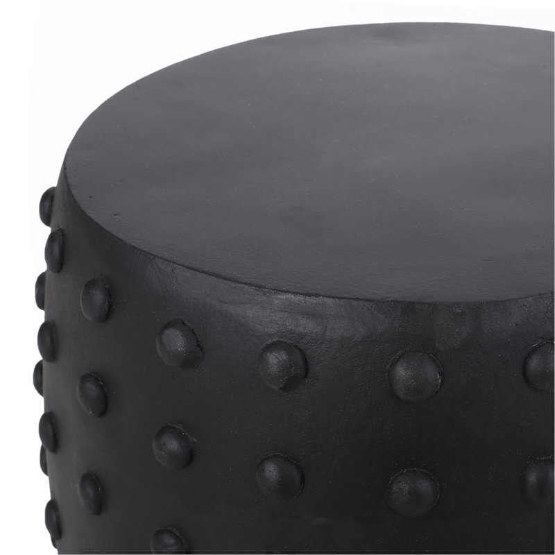 Table d'appoint d'extérieur en béton léger