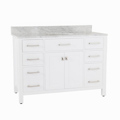 Ensemble de meuble-lavabo simple 48 po Ashlay