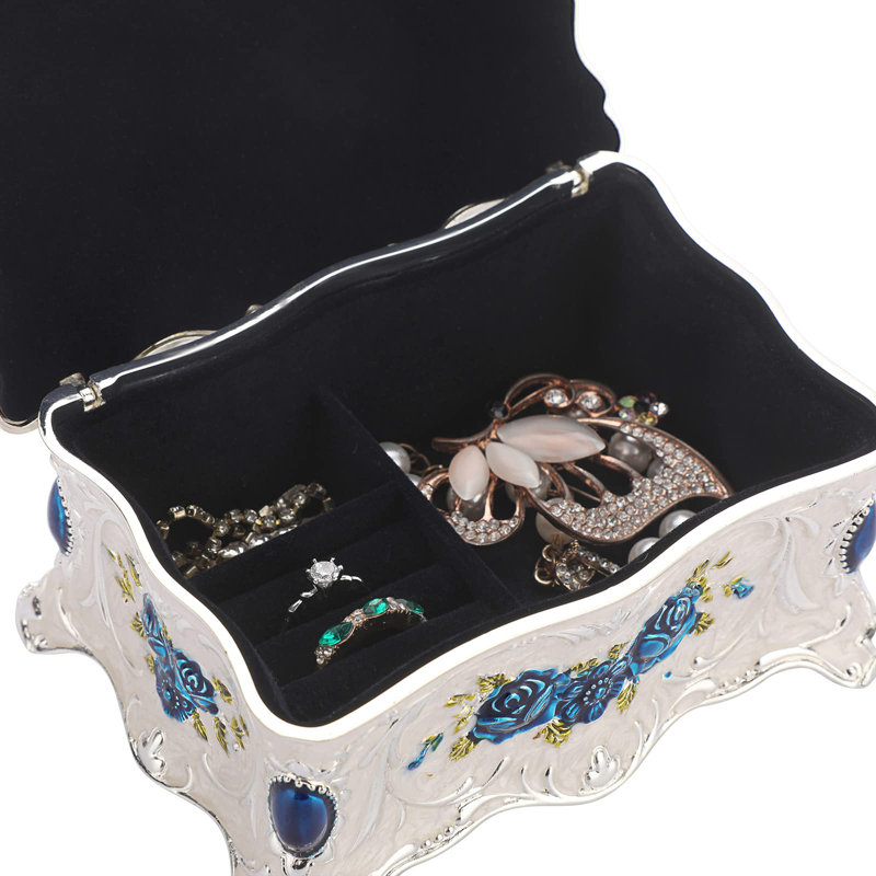 Hammondville Metal Jewellery Box +