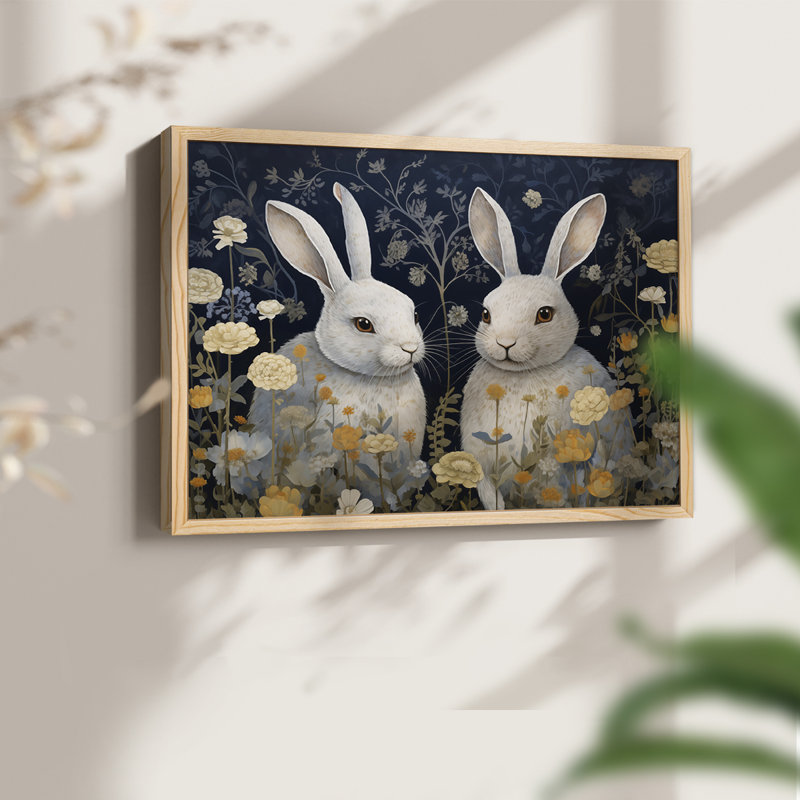 Faune - XXX - Reproduction encadrée - Restickable, Naturel, H 11 po x l 14 po