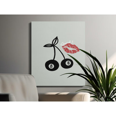 Crim 1 Piece Wrapped Canvas Wall Art Set